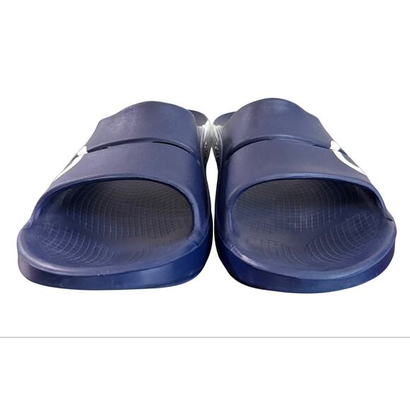 Oofos Ooahh Sport Slide Matrix Navy Men’s 13 Beach Pool Summer Comfort Sandal main image 8
